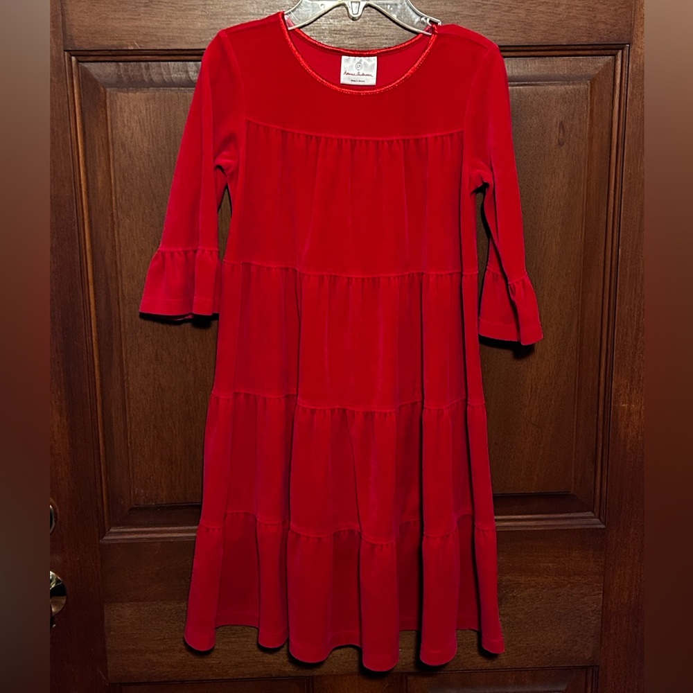 Children’s Hanna Andersson Velvet Red Dress